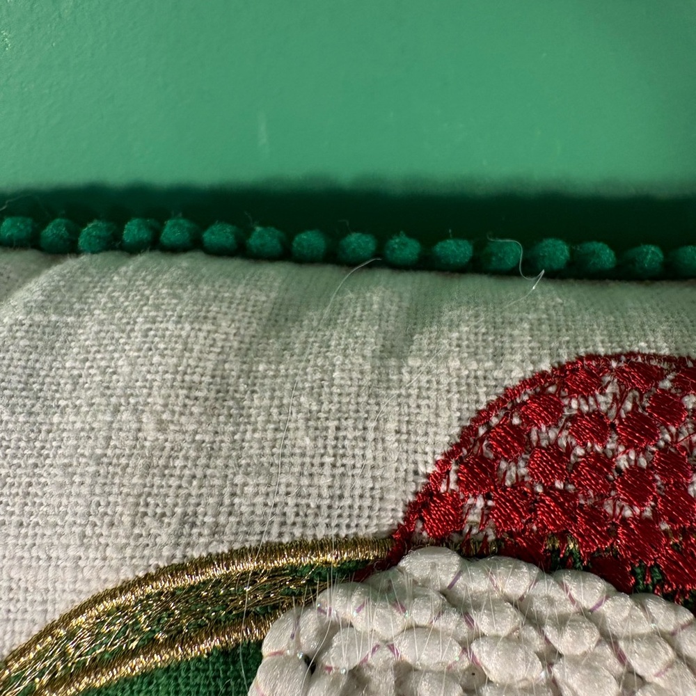 Festive North Pole Holiday Pillow - Picture 10 of 12